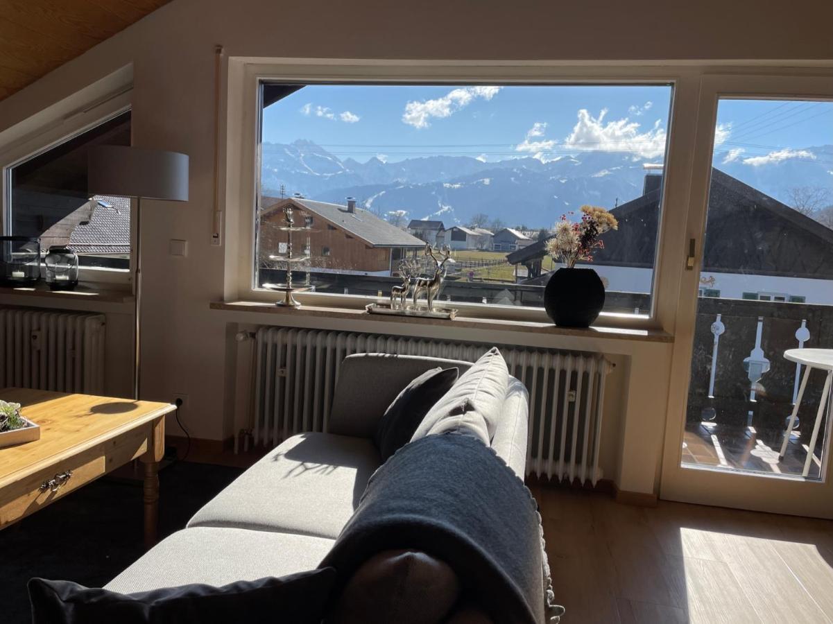 Alpenblick Apartment Farchant Exterior foto